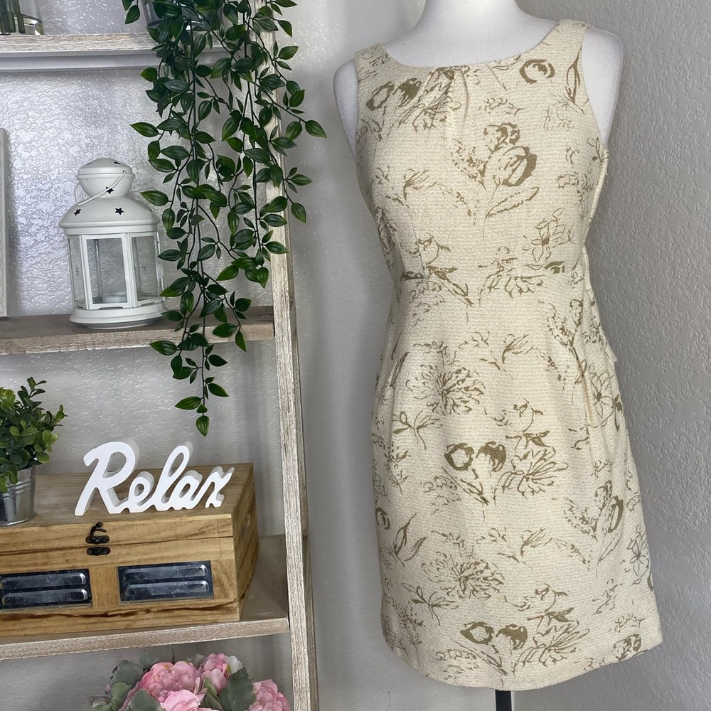 Anthropologie cute cutout back dress